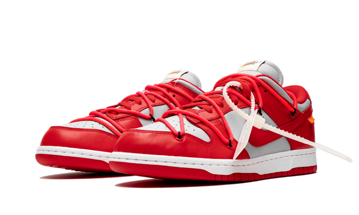 Dunk Low Off-White University Red – thesneakart